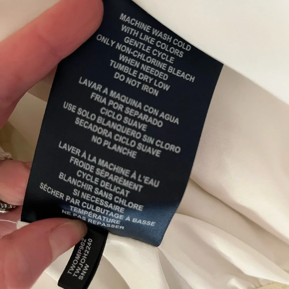 Tommy Hilfiger Women's Off-White Teddy Jacket - Picture 10 of 10